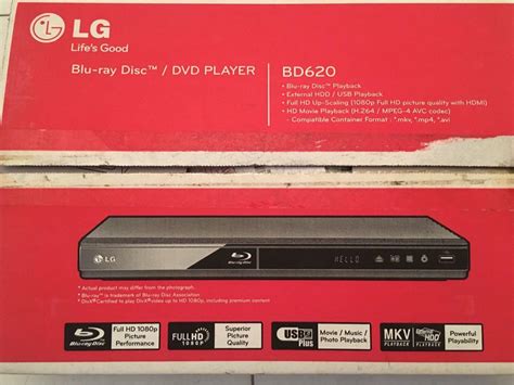 LG Blu-ray Disc/DVD Player, TV & Home Appliances, TV & Entertainment ...