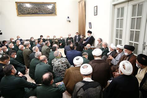 The Supreme Commander Of The Armed Forces In A Meeting With Senior