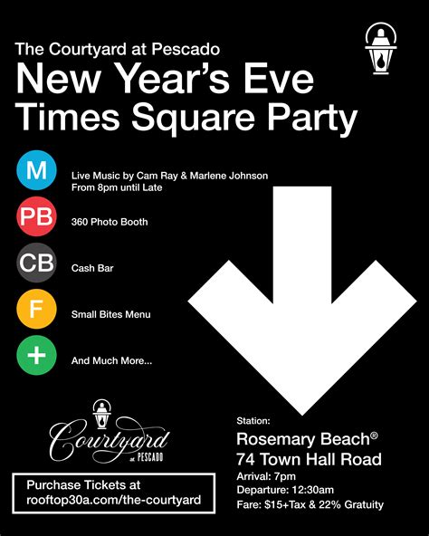 New Year's Eve Times Square Party - 30A