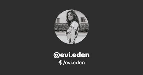 Evi Eden Instagram TikTok Linktree