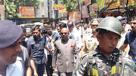 Governor Cv Ananda Bose Visits Violence Hit Areas Over West Bengal