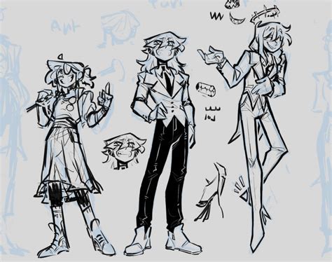 Wip Character Lineup By Y0mi3 On Deviantart