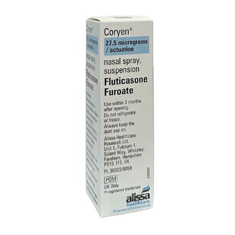 Buy Fluticasone Nasal Spray From £12 75 Chemist Click Uk