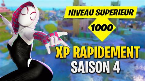 COMMENT MONTER EN NIVEAU RAPIDEMENT SAISON 4 SUR FORTNITE Astuce XP