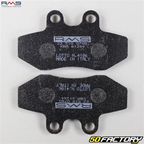 Organic Front Brake Pads Derbi GPR RMS Motorcycle Part