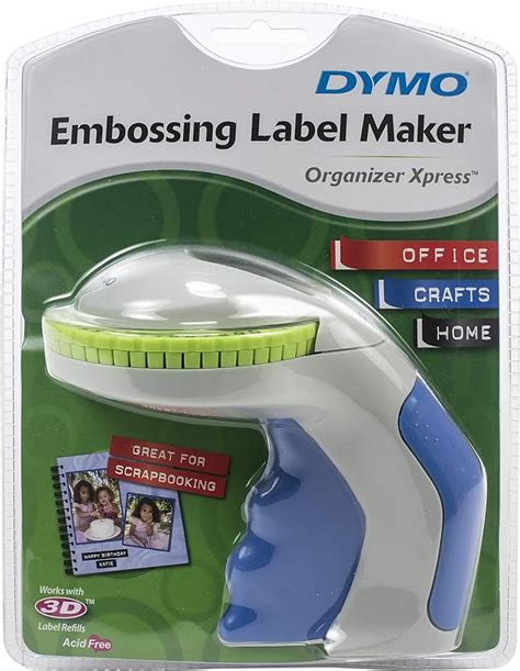 Amazon Dymo Organizer Xpress Handheld Embossing Label Maker