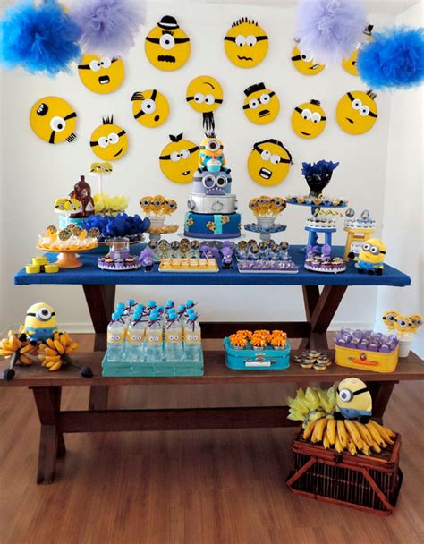 70 Inspirações festas infantis dos Minions