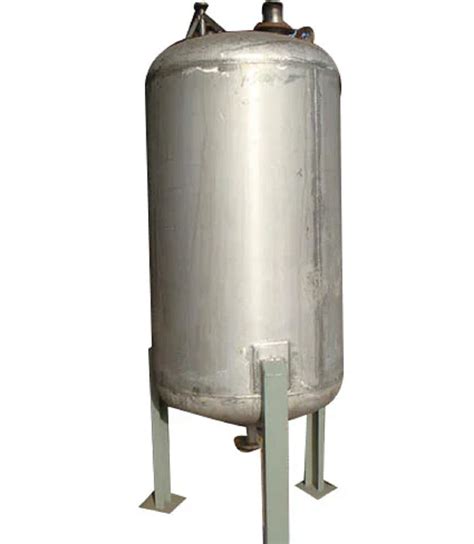 Stainless Steel Vertical Industrial Air Receiver Tank 200 Storage