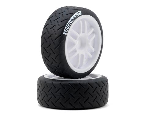 Traxxas 12mm Hex Pre Mounted 116 Bfgoodrich Rally Tires 2 White