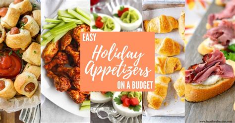 Easy Holiday Appetizers on a Budget - Feast for a Fraction