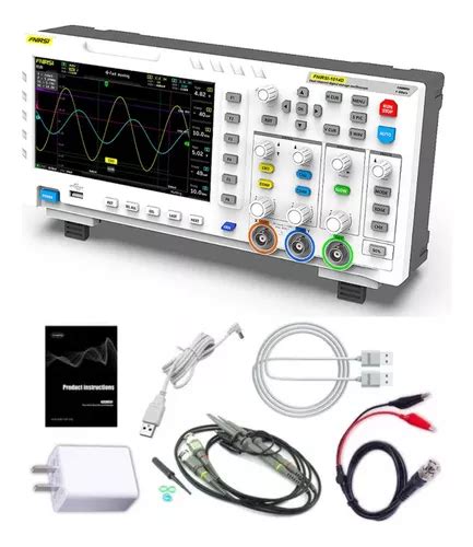 Osciloscópio E Gerador De Sinais Fnirsi 1014d De 100mhz Frete grátis