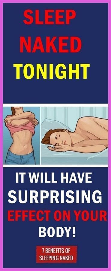 If You Sleep Naked Tonight Heres The Surprising Effect Itll Have On Your Body Benefits Of