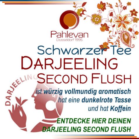 Zarter edler Tee Darjeeling in Düsseldorf oder Online bei Tee Pahlevan