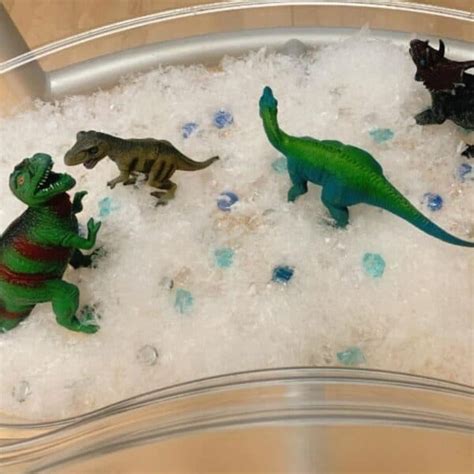 21 Fun And Easy Dinosaur Sensory Activities Inc Dinosaur Sensory Bin