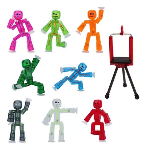 Stikbots Juego De Figuras De Acci N Posables Stikbot Env O Gratis