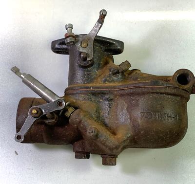 Model A Ford Zenith Carburetor Carb Holley Fuel