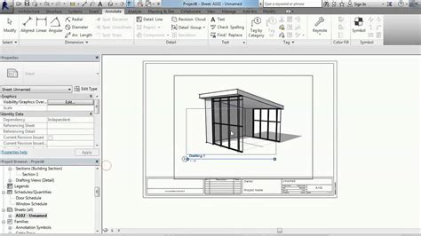 Drafting View On D View In Revit Youtube