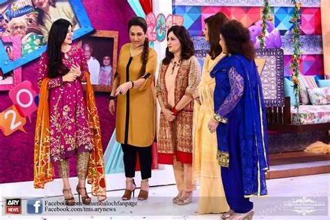 Bushra Ansari And Sisters In Sanam Balochs The Morning Show Stylepk