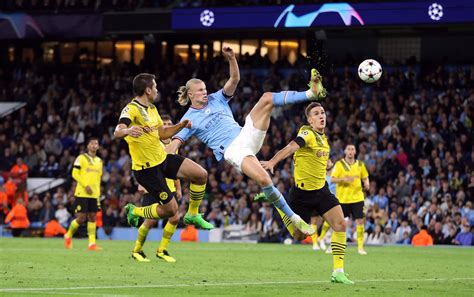 City's Haaland haunts Dortmund, Chelsea held on Potter debut | Daily Sabah