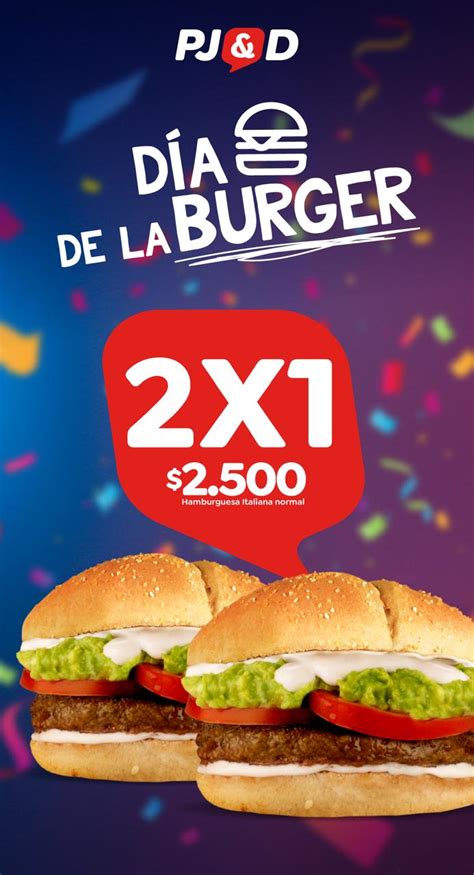 Día De La Hamburguesa Celebración Tendrá 2x1 En La Versión Favorita De