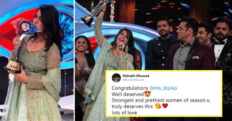 Dipika Kakar Beats Sreesanth To Win Bigg Boss 12 Says She Was Never