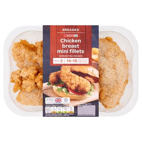 Spar Breaded Chicken Breast Mini Fillets 300g Spar