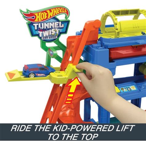 Mattel Hot Wheels City Tunnel Twist Car Wash Htn Toys Shop Gr