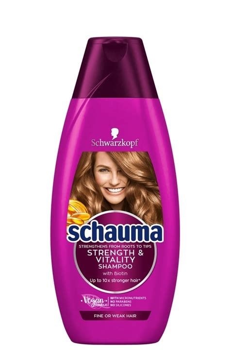 ШАУМА | SCHAUMA ШАМПОАН ЖИЗНЕНОСТ И СИЛА 250МЛ
