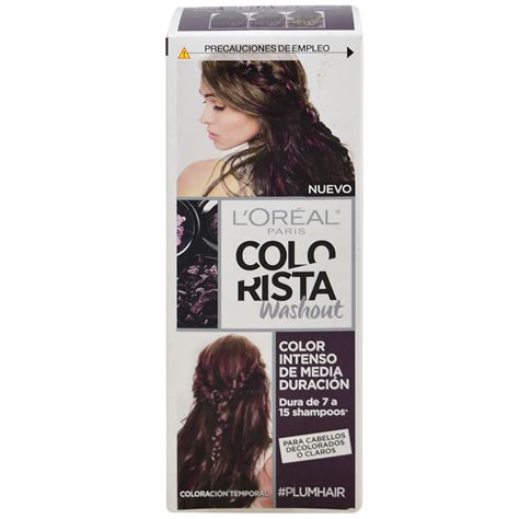 Coloración L´oreal Colorista Washout Plum Disco