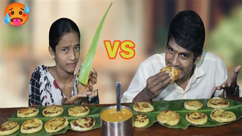 12 Bun Parotta And Chicken Kuruma Eating Challenge Sis Vs Bro Food