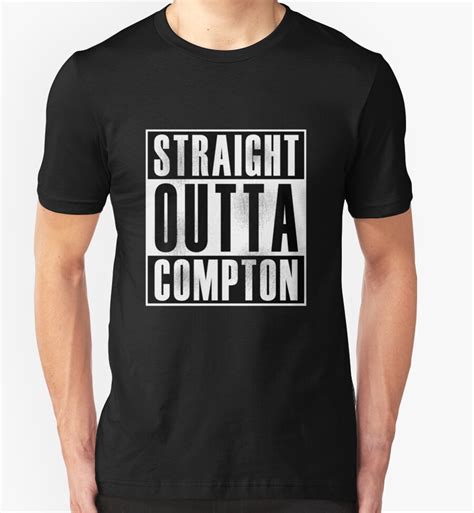 Straight Outta Compton T Shirts And Hoodies By Thehiphopshop Redbubble