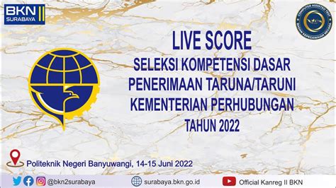 15 JUNI 2022 SESI 1 LIVE SCORE SIPENCATAR 2022 KEMENTERIAN