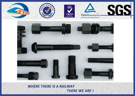 High Tensile Q Steel Bolts And Nuts With Hot Dip Galvanized Zinc Plated Surface