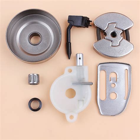 Oil Pump Oiler Gear Clutch Drum Kit For Husqvarna