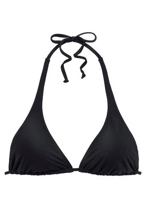 Buffalo Triangel Bikini Top Happy Schwarz Cup A B Lascana De