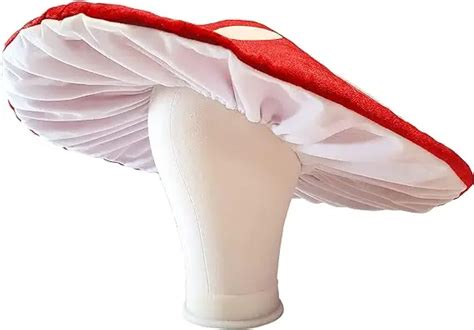 Mushroom Hat Costume Cosplay Accessory Party Hat Cap Oversized With