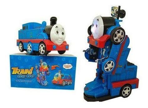 Trenzinho Trem Vira Rob Emite Som E Luzes Brinquedo Train Toyking