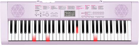 Casio Lighted Key Keyboards With Visual Learning System