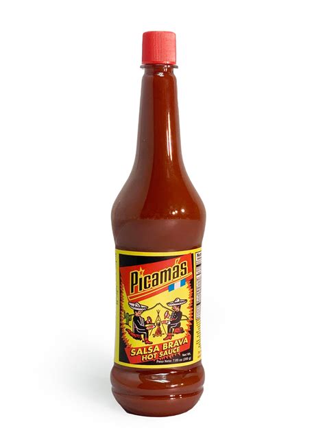 Picamás Salsa Brava Roja Hot Sauce Red Hot Sauce 7oz 200g Amazonas Foods Online