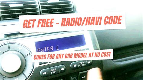 How To Unlock Ford Fiesta Radio Code A Simply Way To Unlock Your