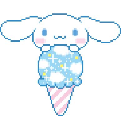 Kawaii Sanrio Sticker Kawaii Sanrio Ice Cream Discover Share Gifs