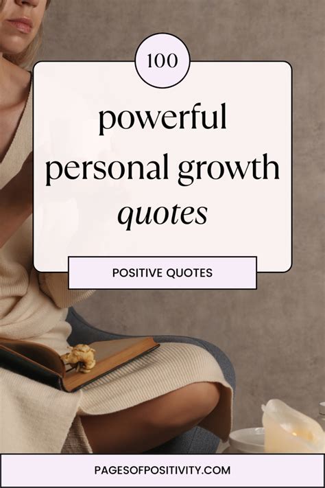 100 Amazing Personal Growth Quotes to Start the Next Chapter