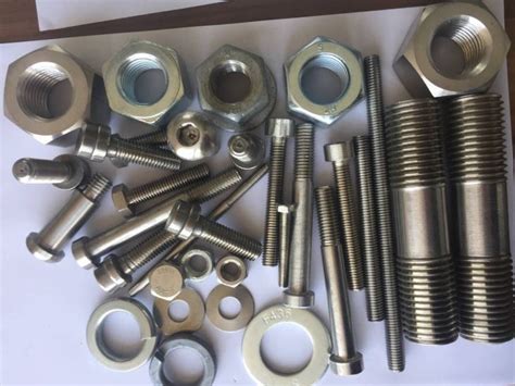 Hex Bolt Nut Stud Bolt Plain Washer Alloy C N Din