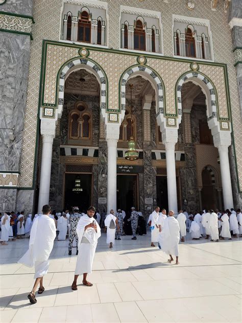 Mecca Saudi Arabia Oct 2022 Pilgrims From Different Countries Of