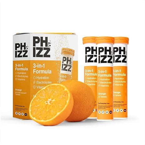 Phizz Elektrolyte Multivitamin Hydration Brausetabletten 60