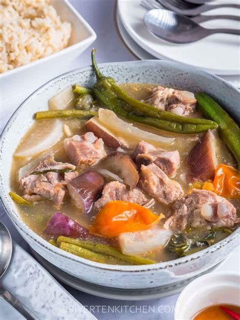 Sinigang Na Baboy Pork Sinigang Riverten Kitchen