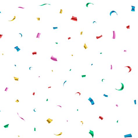 Confetti Celebration Party Vector Hd Png Images Colorful Shiny