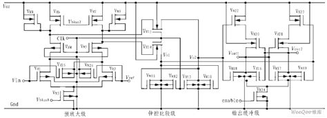 高速高精度钟控比较器的设计 电子发烧友网