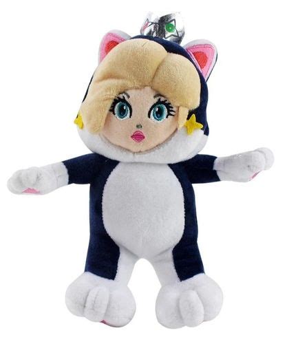 Super Mario Prinzessin Rosalina 3D World Cat Plüsch Figur Stofftier