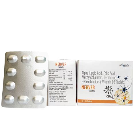 Methylcobalamin Alphal Lipoic Acid With Multi Vitamin Tablets